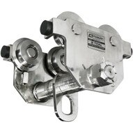 OZ Lifting Stainless Steel Push Beam Trolley (Capacity 0.5T - 5T) 02